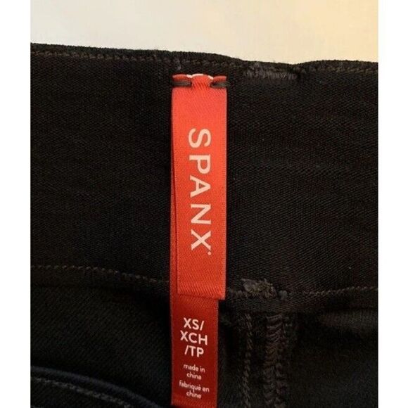 Spanx Stretch Twill Ankle Cargo Pant Washed Black Womens XS 20311R New NWT - Picture 9 of 16